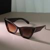 Стильные солнцезащитные очки «кошачий глаз» женские мужские винтажные брендовые зеркальные линзы простые солнцезащитные очки женские мужские крутые цвета