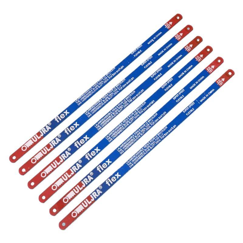 Полотно ножовки по металлу и дереву из высокоуглеродистой стали - 14/18 зубьев, ручное