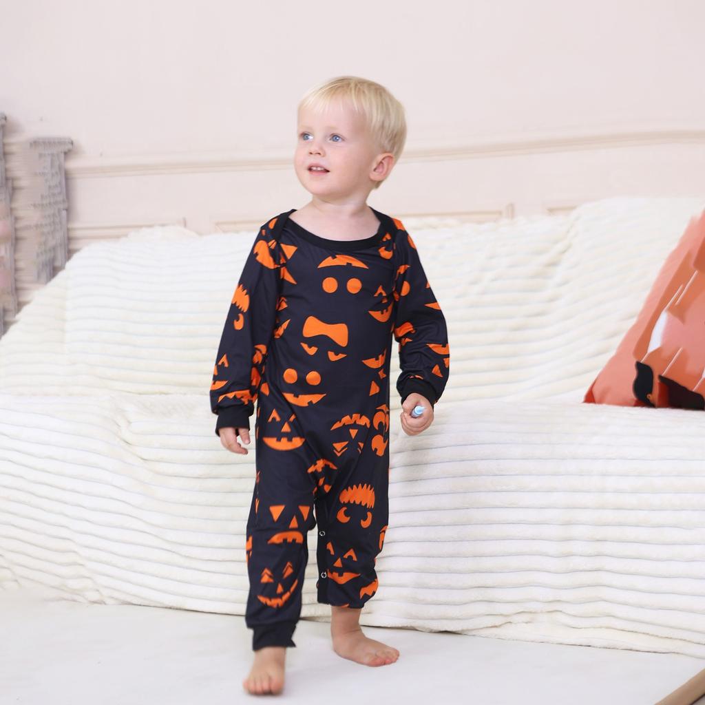 Комплект из топа и брюк с длинными рукавами и принтами для всей семьи Одинаковые комплекты для всей семьи