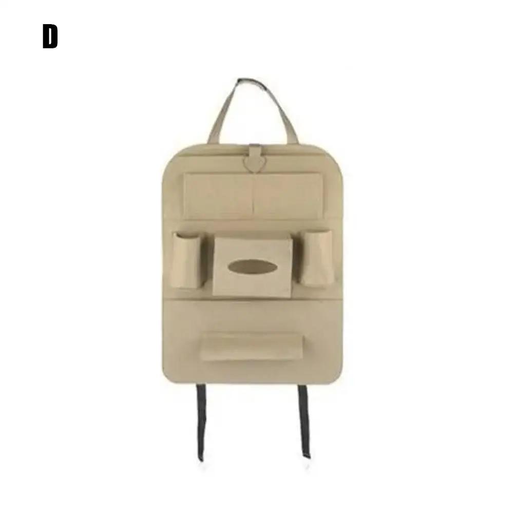 Car Back Organizer With Screen Tablet Holder Storage Cover Pockets Accessories Back Car Car Protectors Auto T2m7