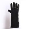 Heat Insulation Welding Gloves Leather Safety Gloves Rescuers Gear Heat Resistant Gloves  Fireplace