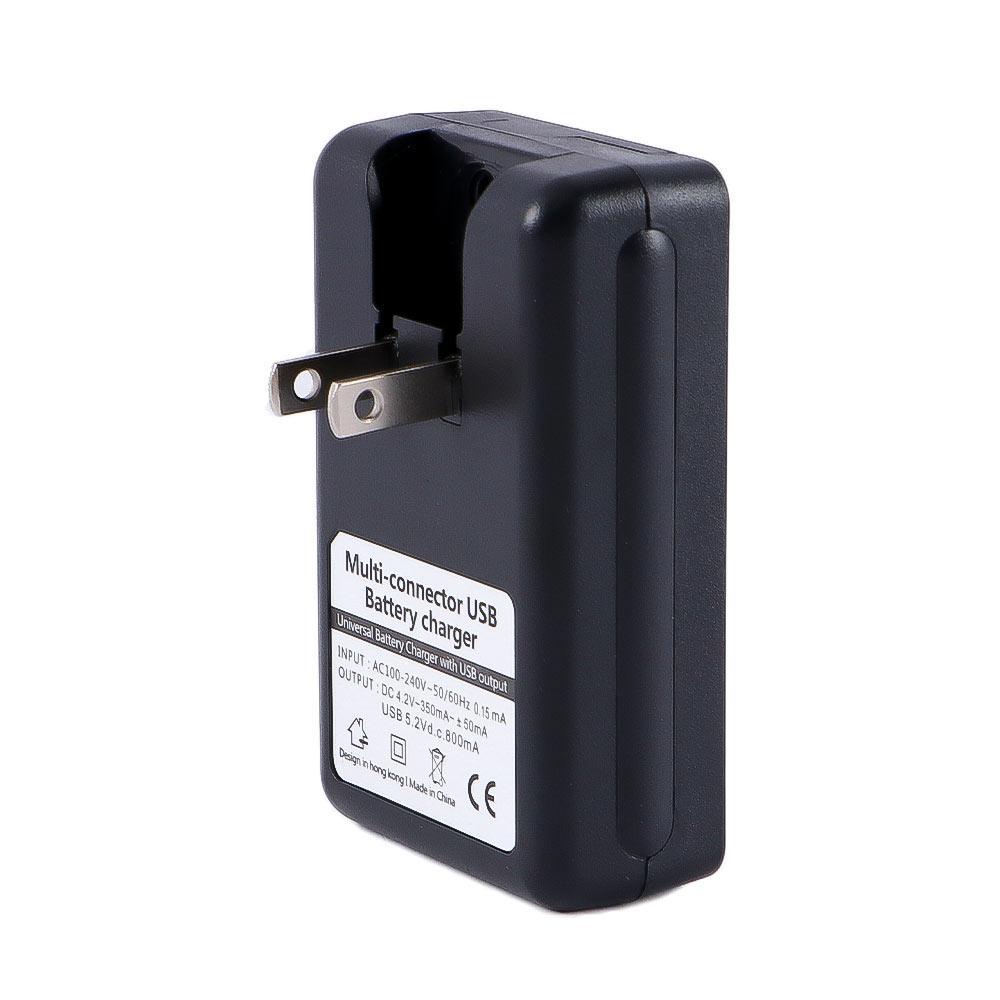quality US Plug LCD Indicator Screen USB Port Mobile Battery Charger Desktop Charger LCD Display