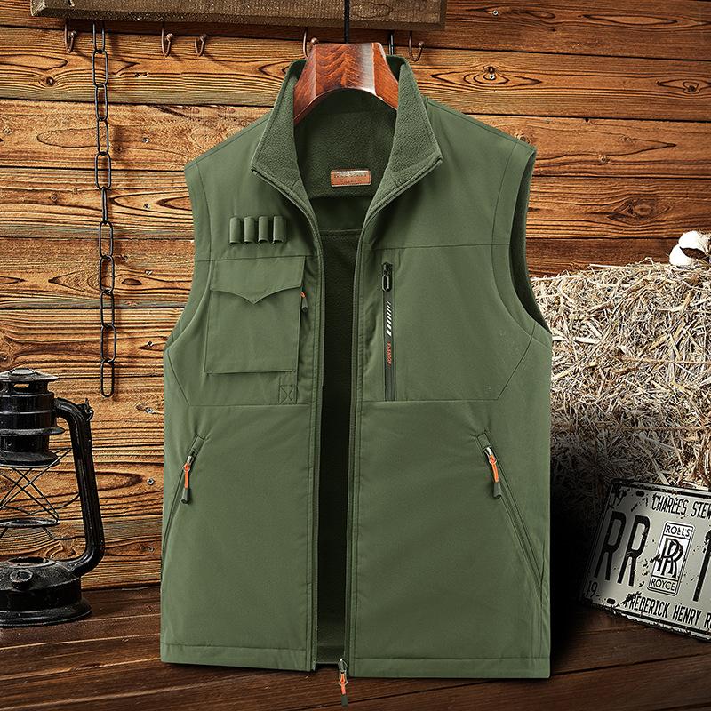 Мужские жилеты осенью и зимой. Мужские хлопковые жилеты. Двусторонний жилет.