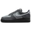 Мужские кроссовки Air Force 1 Low Anthracite Wolf Grey Холодно-серый Черный CW7584-001