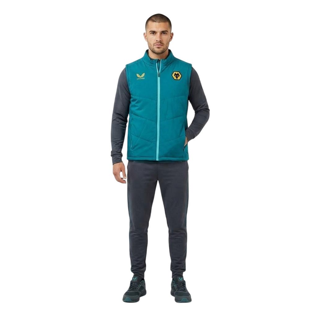 Castore Mens Wolverhampton Wanderers FC Gilet
