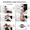 Car Door Bowl Anti-scratch Film Handle Protective Sticker for Citroen C1 C2 C3 C4L C5 DS3 Xsara Picasso Berlingo Jumpy Emblem
