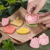 Set of 8 YAYAMIYA Cookie Cutter, DIY Biscuit Baking Tools, Press-Type, Perfect for Baking, Kitchen, Kids, Prizes, Lunch Boxes, and More. Popular as a