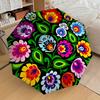 Colorful Floral Umbrella Automatic Opening/Closing,Foldable Design,,Festival Gift for Fans,Travelers,Daily Use1121129a