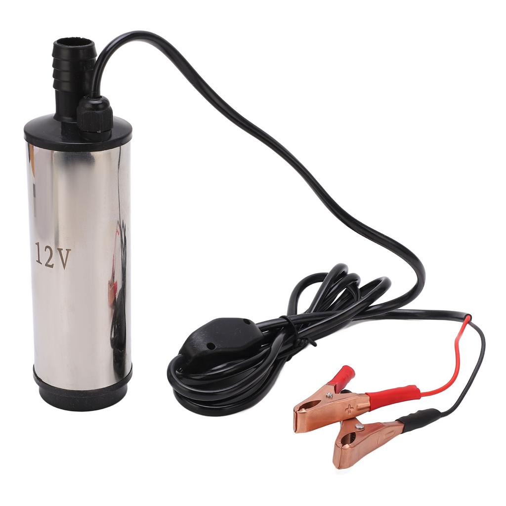 Мини-заправочный насос 12 В постоянного тока с фильтром, дизельный насос для перекачки топлива из нержавеющей стали 45?50L