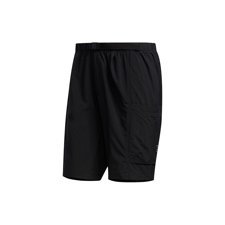Adidas Шорты Tech Wave с боковыми карманами мужские, черные FM5401