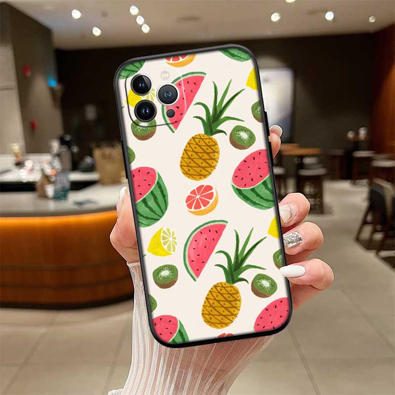 UP19 Cartoon Fruit Watermelon New High-End Shell Phone Case for Redmi Note 8 9 Pro Max 9S 9T 9C NFC 8T 8A 10A A4