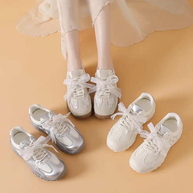 Fashion Slip-resistant Outdoor Tenisse For Women Golf Sneakers For Lady Brown Women's Shoes Sports Special Festival Global Brands