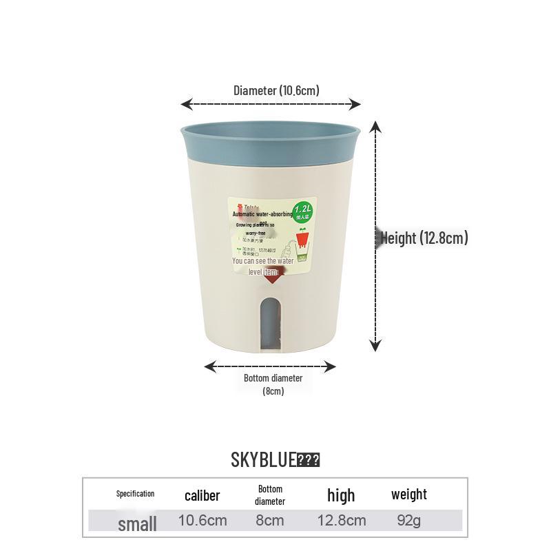 Indoor Double-Layer Self-Watering Pothos Hydroponic Planter