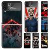 Чехол для телефона The Boys Homelander TV, Жесткий ПК, Для Samsung Galaxy Z Flip 7 6 5 4 3, Черный ZFlip7 ZFlip6 Flip5 Flip4 Flip3 5G, Печатный
