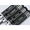 Yokomo Works Hex/Nut Driver Set and Wrench Set (Black) YT-YRTSBA