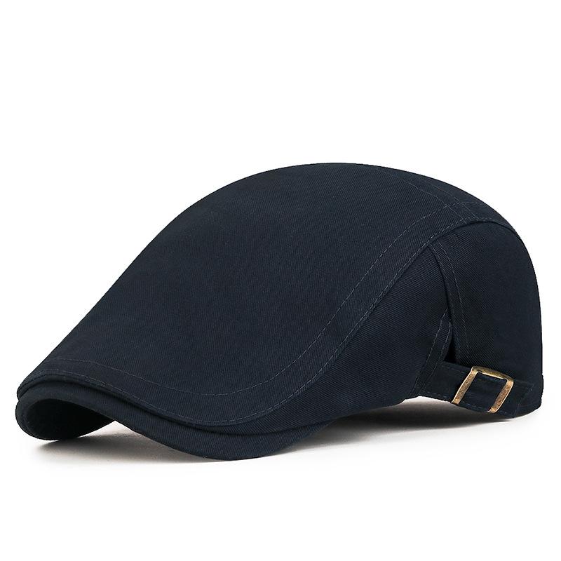 Simple and Retro Style Forward Hat Versatile Artistic Beret Fashionable British-style Painter Hat