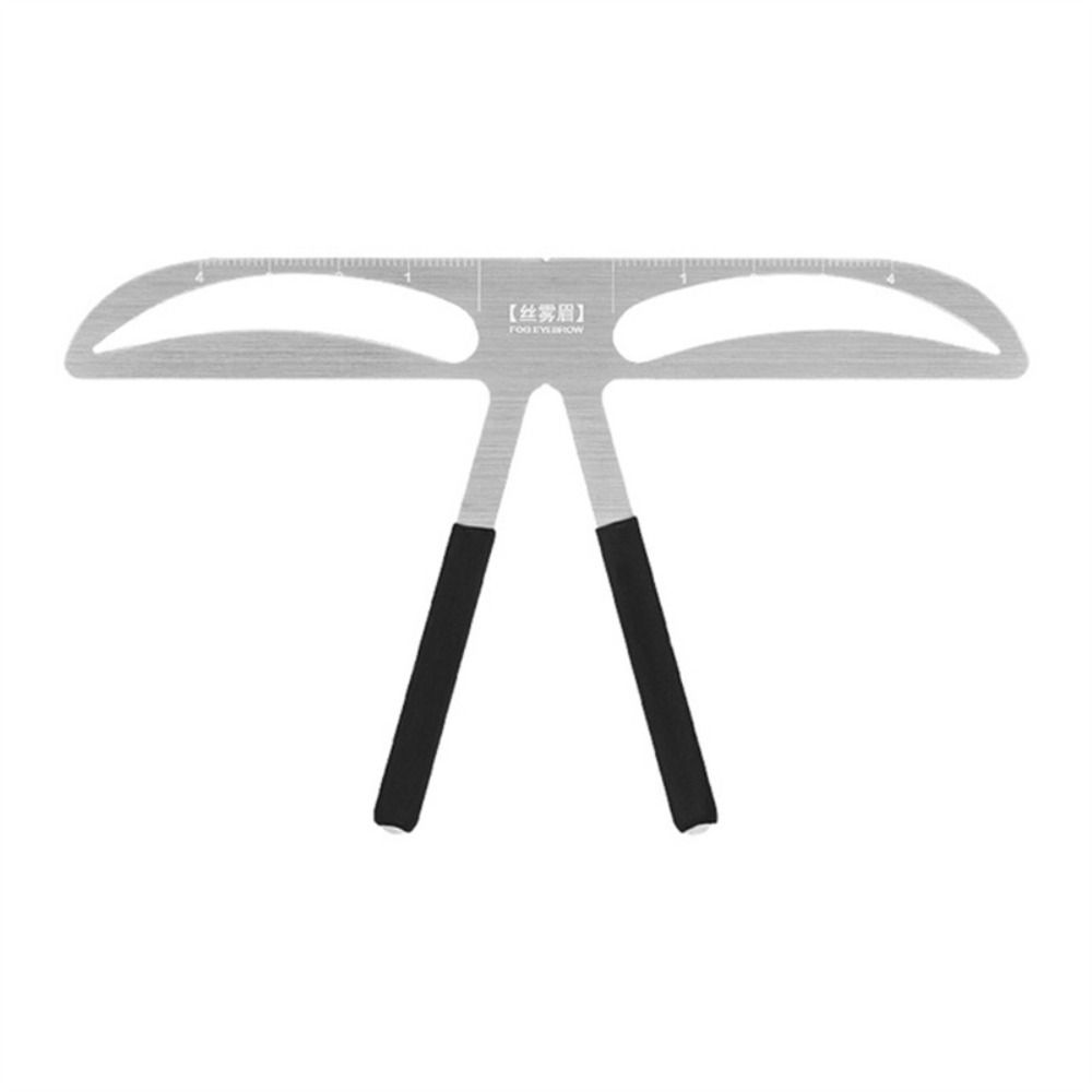 3D Тату-линейка для бровей, Формирователь баланса, Многоразовый инструмент для измерения бровей, Металл, Простой в использовании, Шаблон-трафарет для рисования бровей, Женщины