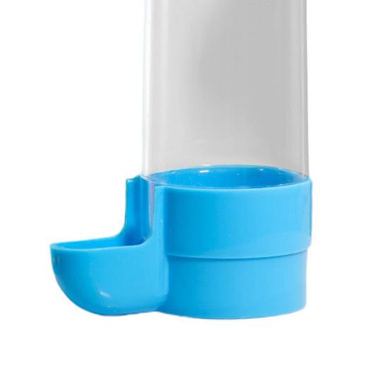 Bird Water Feeder Large Capacity Splash Proof Transparent Container Pet Parrot Hanging Food Dispenser Bird Supplies