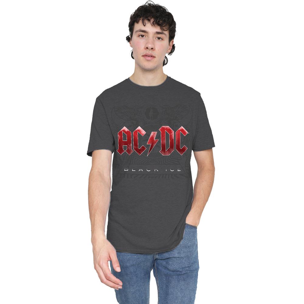 AC/DC Unisex Adult Black Ice T-Shirt