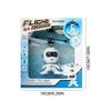 Mini Induction Flying Robot 2CH Gyro Helicopter Drone Kids Christmas Gift Toy