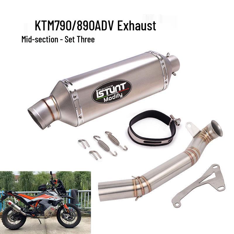 Средняя часть выхлопной системы для мотоциклов KTM 790/890 ADV