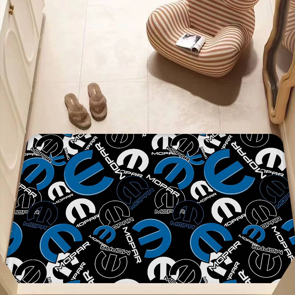 M Mopar Bathroom Mat Kids Room Bedroom Decoration Balcony Anti Slip Doormat Living Room Welcome Rug