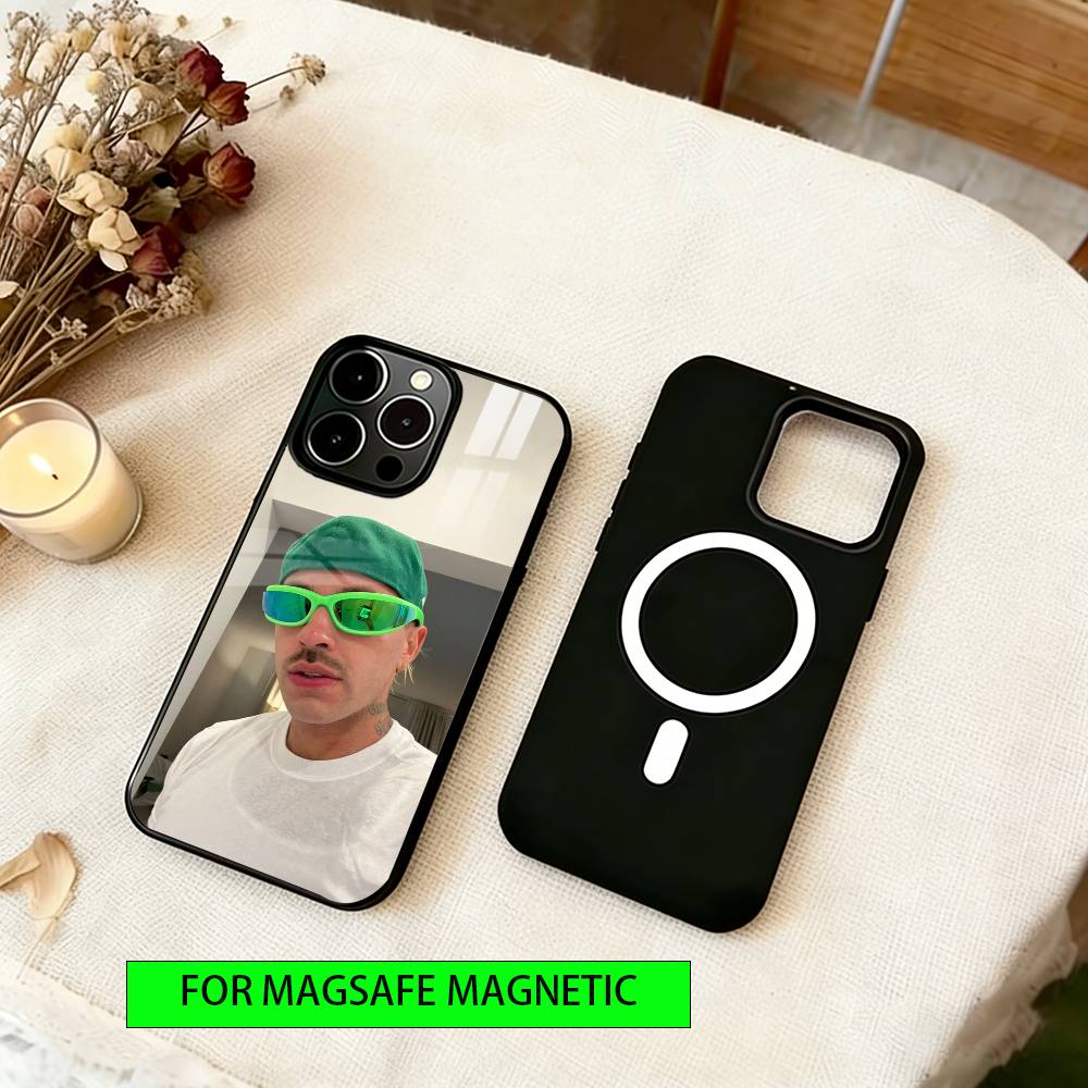 Singer Ferxxo Phone Case For iPhone17,16,15,14,13,12,11 Plus,Pro Magnetic with Magsafe Wireless Charging