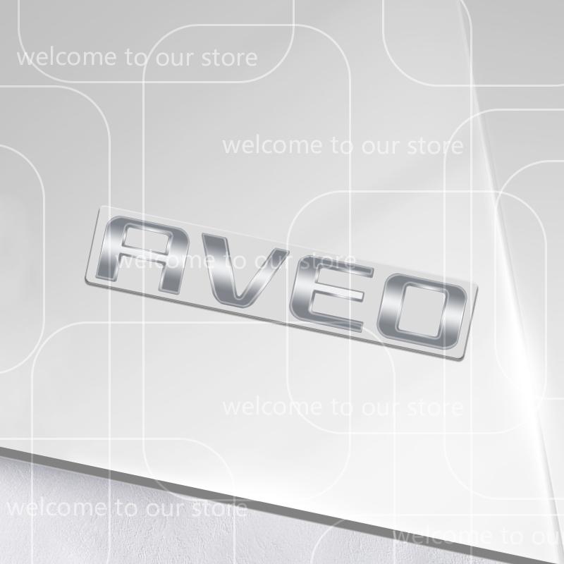 3D For Chevrolet Aveo Cruze MT Car Sticker Zinc Alloy Emblem Body Accessories Styling Metal Rear Trunk Badge Decal