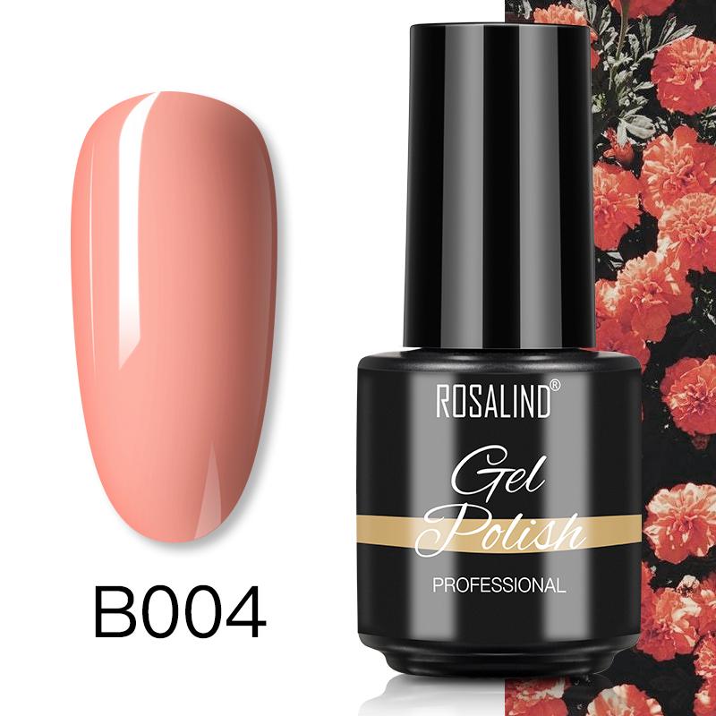 Гель-лак для ногтей ROSALIND, замачиваемый УФ-светодиодный гель-лак, полуперманентный гель-лак для ногтей для дизайна ногтей