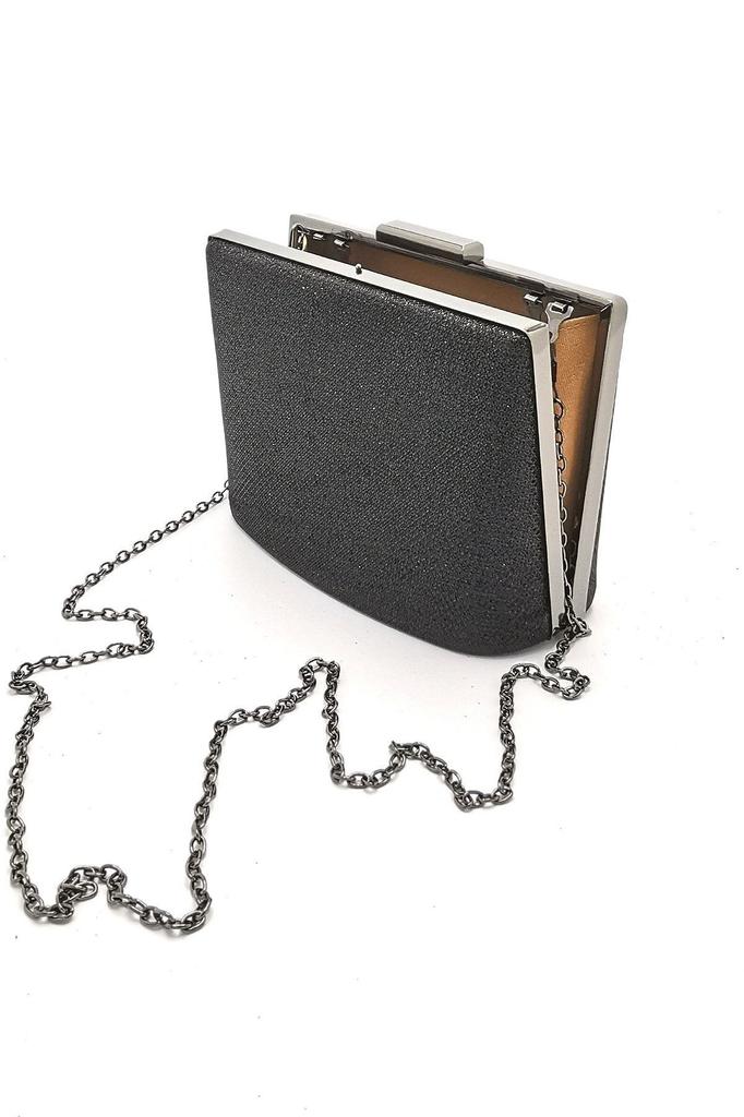 Women's Stylish and Useful Evening Dress Bag Fabric Black Women's Evening Dress Bag