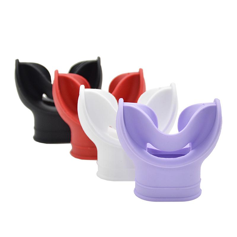 Silicone Snorkel Mouthpiece Comfortable Scuba Diving Regulator Mouthpiece Cover Octopus Holder Retainers Easy To Use