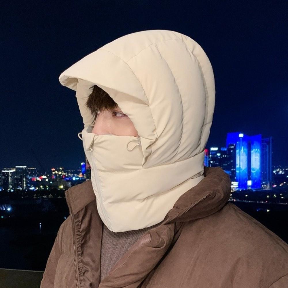 Зимняя велосипедная шапка 3 в 1, устойчивая к холоду, сохраняющая тепло, переносная теплая шапка Lei Feng, шарф, маска для лица для мужчин