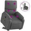 VidaXL Fauteuil de Massage Inclinable, Chaise de Relaxation avec Dossier et Repose-pied Réglables, Siège de Salon Salle de 3204837