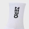CLOUD ZERO ZERO Crew Socks (2P) (0097051) CZFAF1SC902BG-WHITE