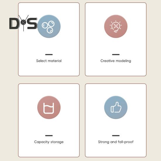 Настольный держатель для ручек, мультяшный стаканчик для хранения карандашей, многофункциональный органайзер для кистей для макияжа для домашнего офиса, школы, класса