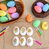 Easter Egg DIY Children's Hand-painted Egg Set Easter Egg Toy,Easter Fun Toys,Easter Basket Filler,DIY Painting Easter Eggs,1set,3ml