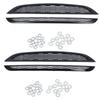 2 Pcs Front Upper Lower Bonnet Mesh Grilles High Strength Bumper Hood Grill Guard for  R50 R52