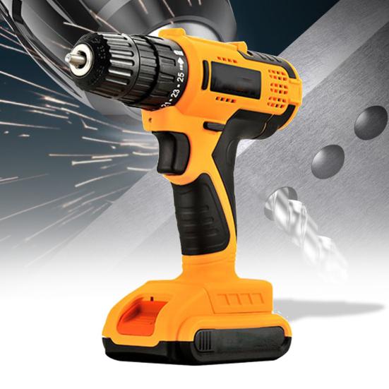 Электрическая дрель 58VF, аккумуляторная дрель из сплава, двухскоростная отвертка для заворачивания винтов