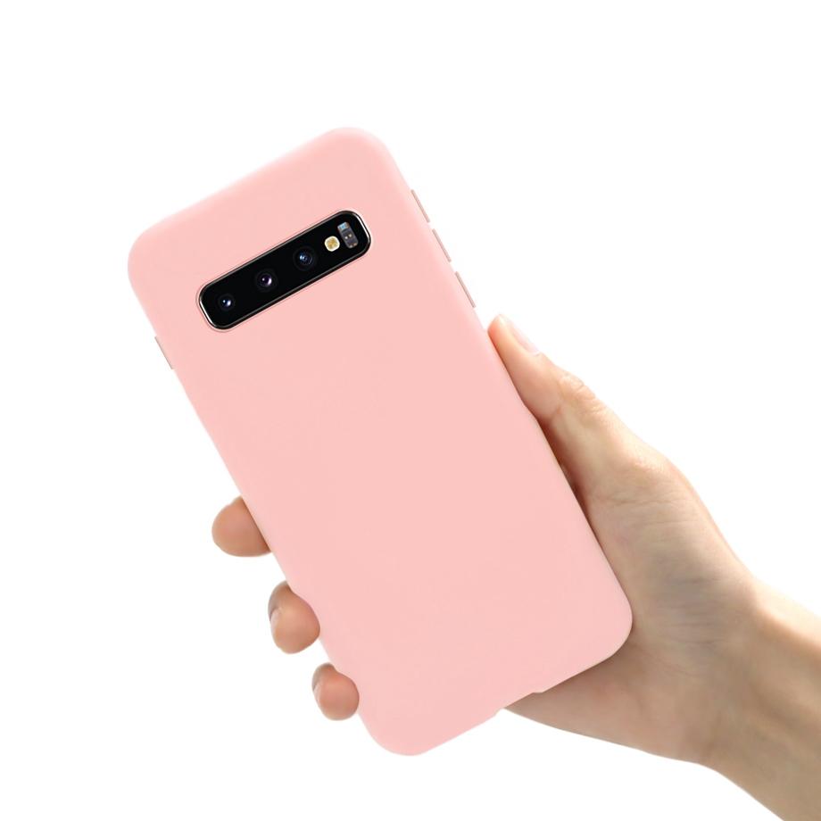 Чехол для телефона для Samsung Galaxy S10 Plus S10E S 10 Plus S10 e S10Plus Чехол Накладка Ультратонкий матовый Мягкий бампер Силиконовые чехлы для телефона