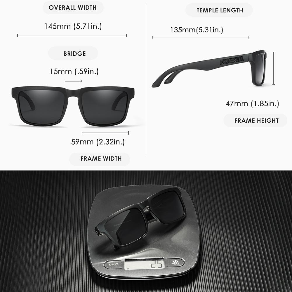 2026 New Kdeam Original Brand Design Polarized Sunglasses for Women Men Fashion Unisex Trendy Outdoor Eyewear for Couple