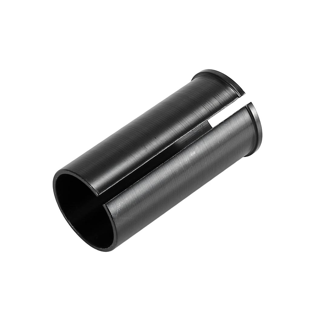 X AUTOHAUX Bike Seatpost Tube Adapter Seatpost Reducing Sleeve Adapter Aluminum Alloy Mm Black 25.4 - 28.6