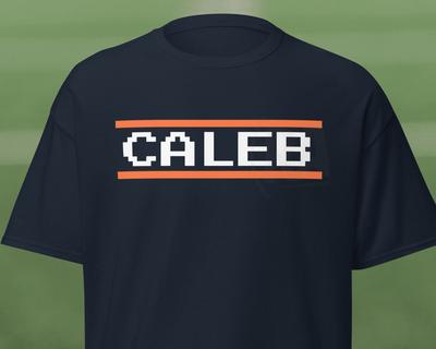 Смешная футболка с медведями Caleb Williams Chicago Football Плей-офф Ditka 80-е Ретро Унисекс Футболка