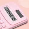 Teaching Tool Mini Solid Color Calculator Portable Calculation Teaching Simple Office Financial Equipment Office Electronics