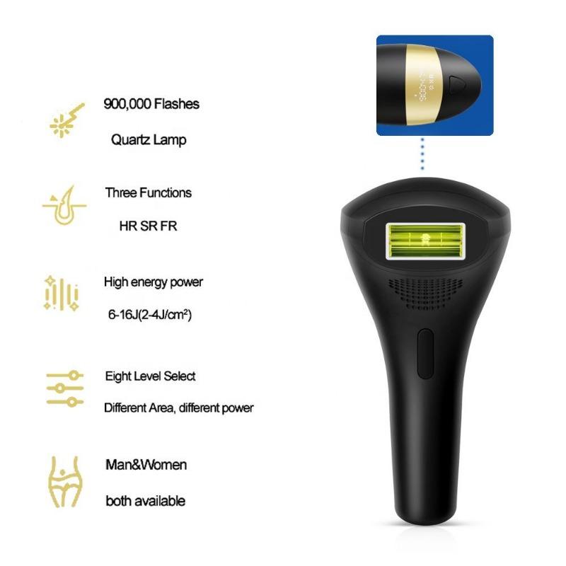 Многофункциональное устройство для лазерной эпиляции IPL 3 в 1, средство для удаления следов от прыщей, ледяное охлаждение, безболезненный эпилятор, омоложение кожи, унисекс, инструмент для удаления волос