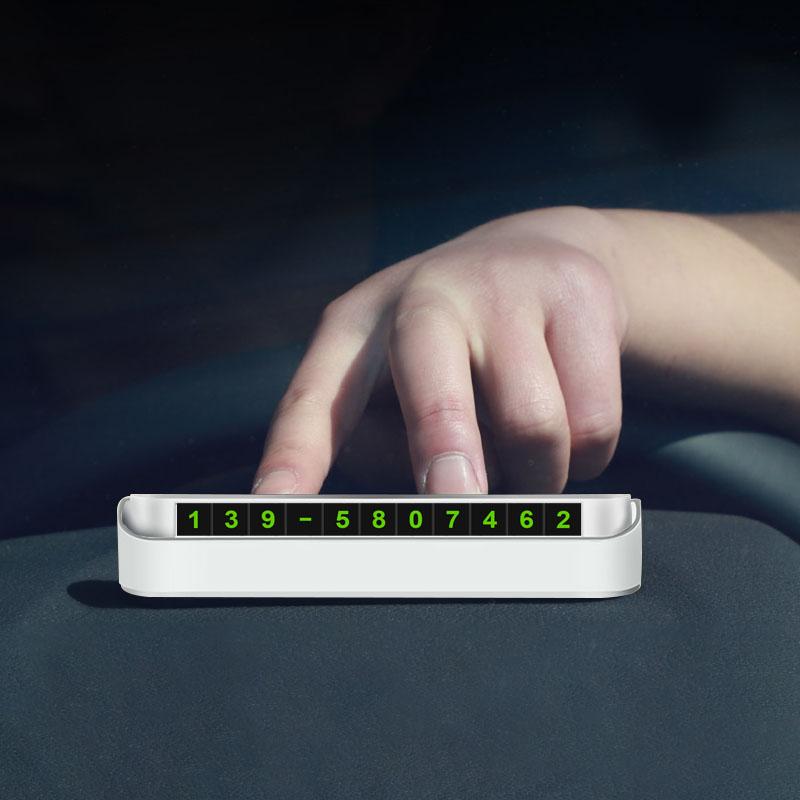 1 шт. Автомобильная временная парковочная карточка Табличка Значок Автостайлинг для Skoda Octavia Fabia A7 Kamiq Kapoq Kodiaq Rapid SCALA Superb Yeti Derivati