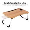 Portable Laptop Desk Foldable Table High Stability Strong Load-bearing Non-Slip Design Small Working Table for Home