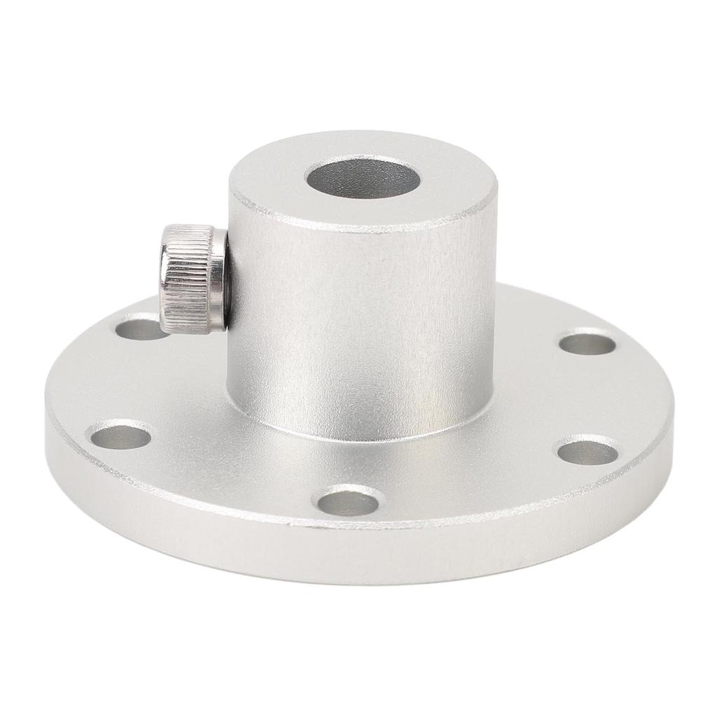 Flange Shaft Coupling 10mm Aluminum Stable Connection Hub Mounting Shaft Coupling for 14041 Wheels