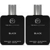 Black EDT для мужчин | Премиальный стойкий аромат-спрей | Парфюм для мужчин | Подарочный набор для мужа, парня - 50 мл*2