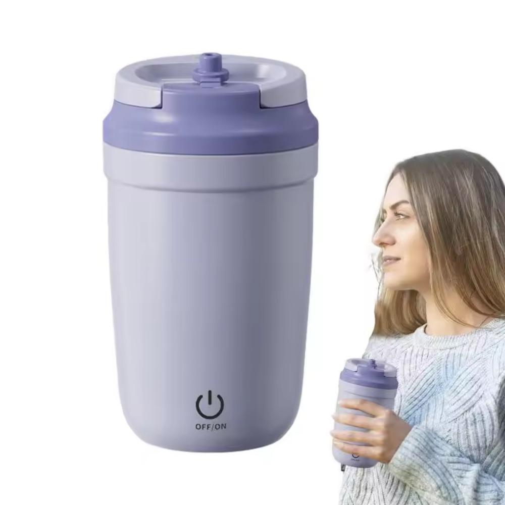 Electric Self Stirring Coffee Mug Stainless Steel Tumbler Water Cup Automatic Mixing Cup Office