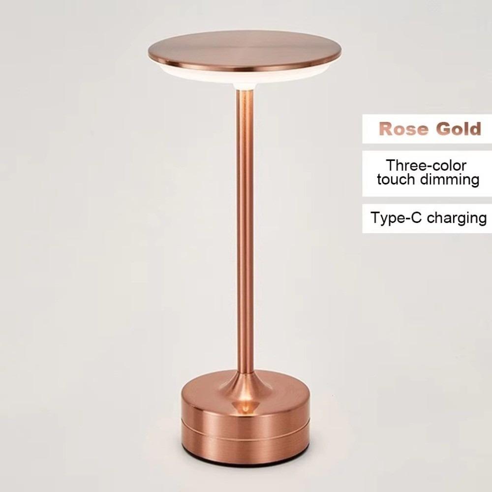 Wireless Desk Lamp Touch Dimming Night Lamp New Chinese Style Bar Atmosphere Light Bedroom